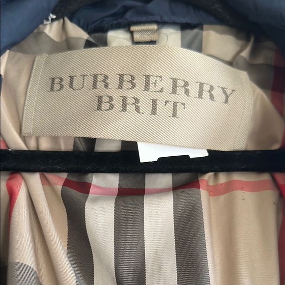 Burberry Women's Navy Jacket - Picture 2 of 8